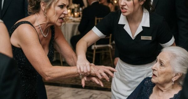 Billionaire Mother Stopped at Gala in a Shocking Twist