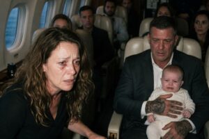 Starving Baby on a Private Jet and the Woman Who Stood Up
