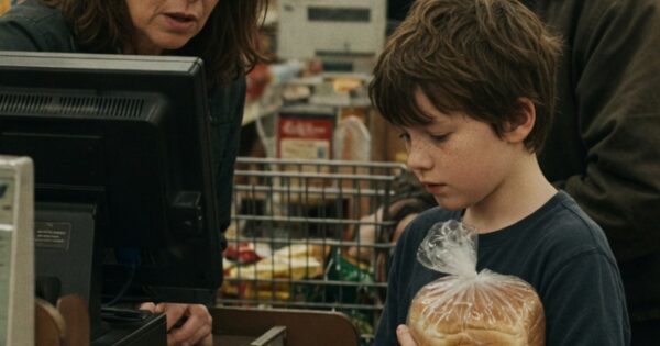 The Cashier Saw a Little Boy Putting Groceries Back—Then His Quiet Words Stopped the Entire Store