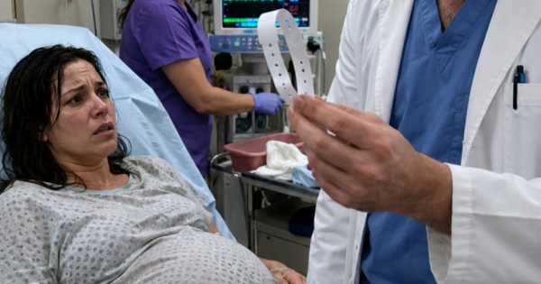 Pregnant ex wife faced the doctor who left her in labor