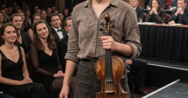 Old Violin Performance That Silenced an Entire Theater Forever
