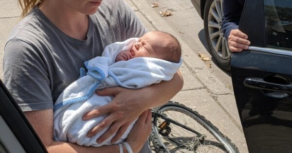 Family Car Secret Unraveled Beside a Broken Bike in Heat