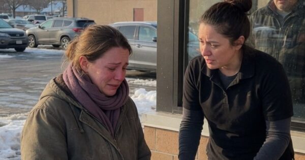 A Pregnant Stranger Ate an Abandoned Burger, Then the Man Behind…